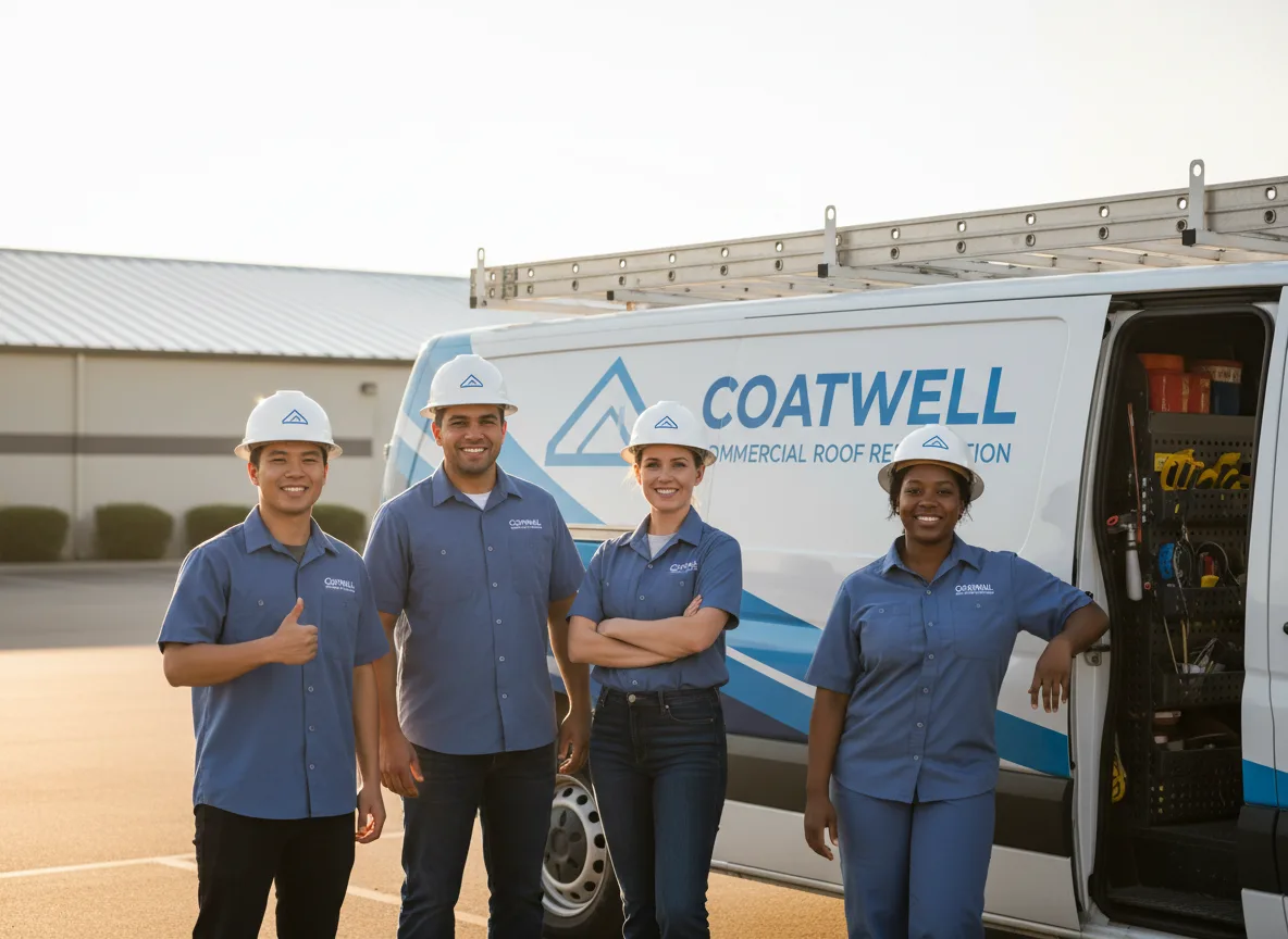 Commercial roof coating company in Avon, SD